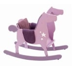 Moulin Roty Фиолетовая двойная деревянная лошадка арт. 720909