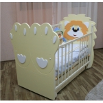 PUFFA Львенок детская кроватка (125х65 см)