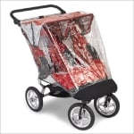 Дождевик для прогулочной коляски Baby Jogger City Elite Double