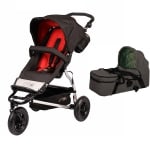 Mountain Buggy Swift трёхколёсная детская коляска 2 в 1