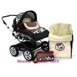 Stroller B&E Maxima Twin коляска для двойни 2 в 1