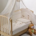 Baby Italia Real Bears комплект постельного белья (со стразами) (125х65 см.)