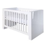 Europe Baby Somero white glossy кроватка детская (60х120 см)