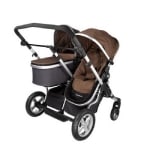 Firstwheels Сity Twin прогулочная коляска для двойни 2 в 1 и погодок