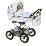 Stroller B&E Maxima Elite Leather collection коляска 3 в 1