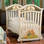 Pali Art Nouveau antic white детская кроватка 125х65 см