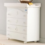 Детская мебель Pali Prestige Classic white комод пеленальный с ванночкой