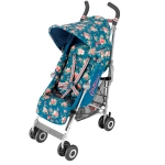 Коляска-трость Maclaren Quest Cath Kidston Blue Spray Floral+москитная сетка и кошелёк!