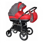 Stroller B&E Maxima Magic коляска 2 в 1 на поворотных колесах