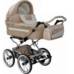 Stroller B&E Maxima Retro-Mega коляска 3в1