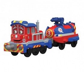 Chuggington Паровозик Калли с прицепом