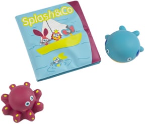 Babymoov Игрушка-книжка для купания «Веселые друзья»