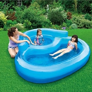  Polygroup Summer Escapes бассейн надувной семейный прозрачный "Делюкс Спа" (арт. P17-0113)