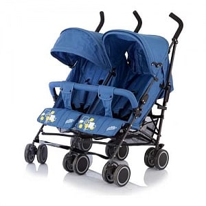 Baby Care City Twin прогулочная коляска-трость для двойни
