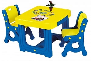 DS-905,  Детская мебель стол (парта) + два стула