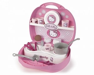 Мини-кухня в чемоданчике, Hello Kitty 25 предметов