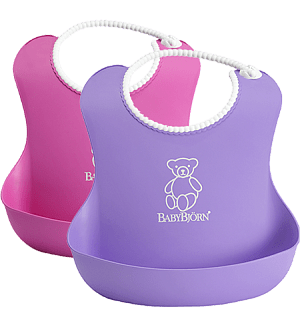 Baby Bjorn набор из 2-х мягких нагрудников Soft Bib