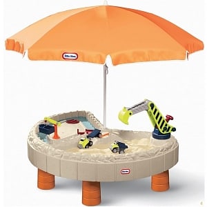 Little Tikes Стол-песочница с зонтом и зоной для воды (арт. 401N)