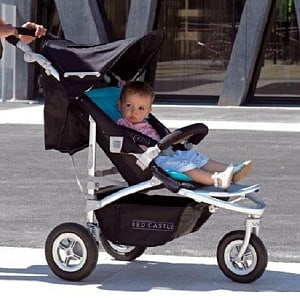 Детская прогулочная трехколесная коляска Red Castle WHIZZ STROLLER