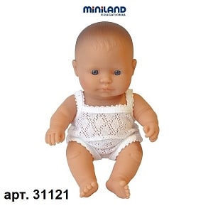 Miniland Мальчик-европеец кукла (арт. 31121)