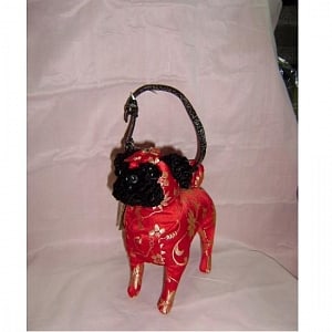 Fuzzynation сумка- собака породы мопс «Энджис Гейша» в подарочной упаковке (арт. 299 ТР - 142050)