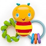 Bright Starts Развивающая игрушка-погремушка "Пчелка"